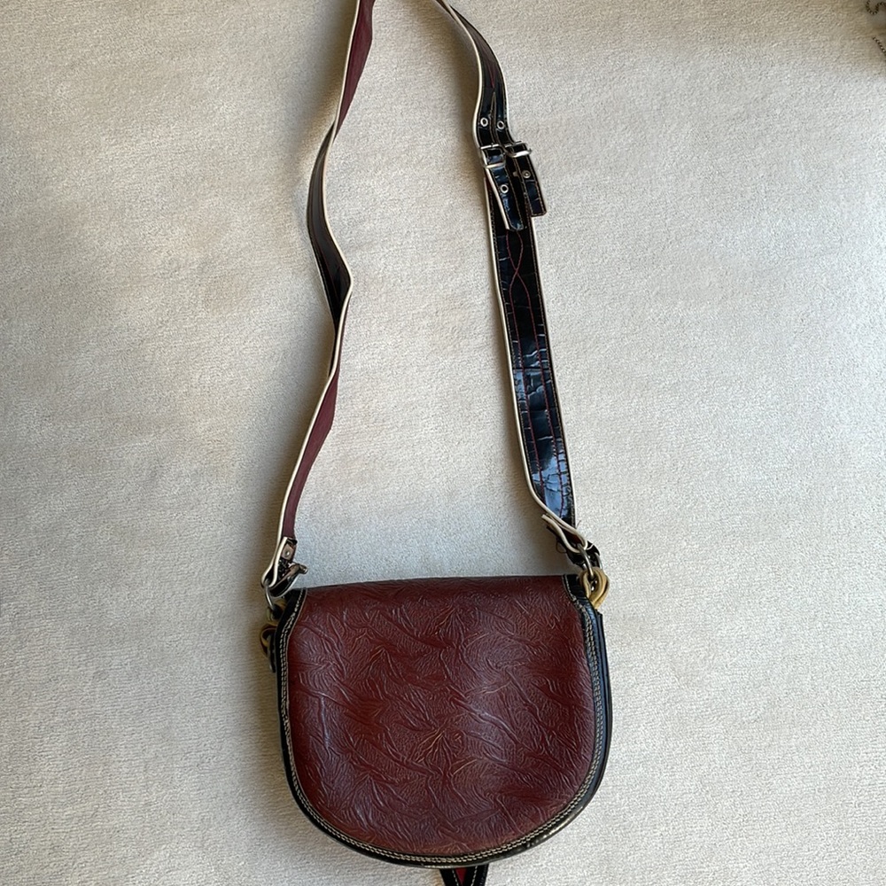 Unique Vintage Pony hair saddle bag. - Picture 3 of 13
